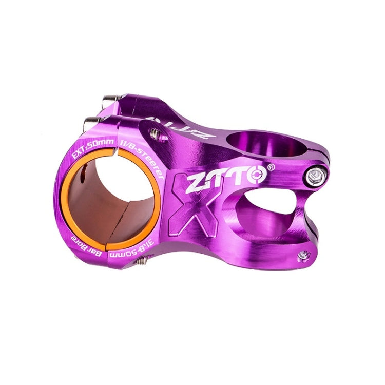 ZTTO Bicycle Handlebar Hollow 0 Degree Short Riser