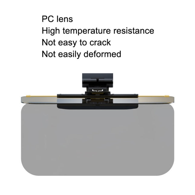 SHUNWEI Car Anti High Beam Visor Night Vision Glasses, Style:, Day and Night Use, Large Daily Use, Medium Daily Use