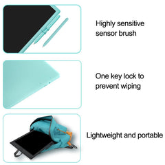 10 inch LCD Writing Board Children Hand Drawn Board, Style:, Black Monochrome, Light Blue Monochrome, Light Pink Monochrome, Black Colorful, Light Blue Colorful, Light Pink Colorful