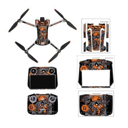Sunnylife Drone+Remote Control Protective Sticker For DJI Mini 3 Pro, RC Version
