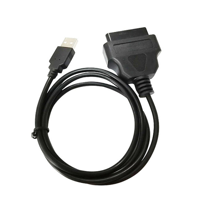 16PIN USB AM To OBD2 Female Conversion Cable Car Computer Diagnostic Cable, 16PIN