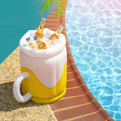PVC Inflatable Ice Bucket Water Inflatable Beverage Bucket, PVC Ice Bucket