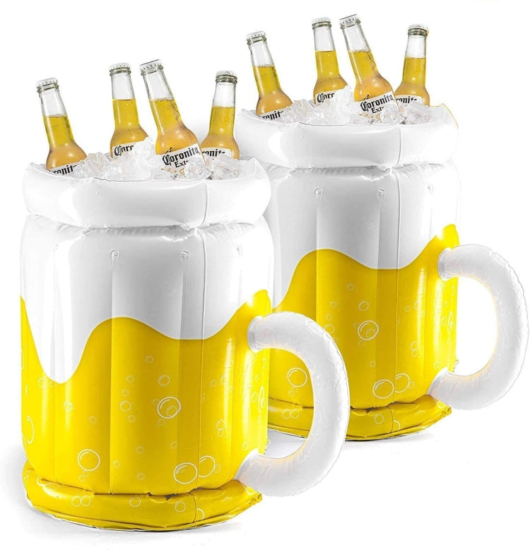 PVC Inflatable Ice Bucket Water Inflatable Beverage Bucket, PVC Ice Bucket