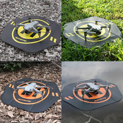 Sunnylife Drone Universal Double Sided Foldable Leather Helipad,Size:55 x 50cm, TJP08