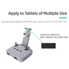 Soporte para tableta con control remoto Sunnylife para DJI Mini 3 Pro/Mavic 3/Mini 2/Air 2S/Mavic Air 2, soporte