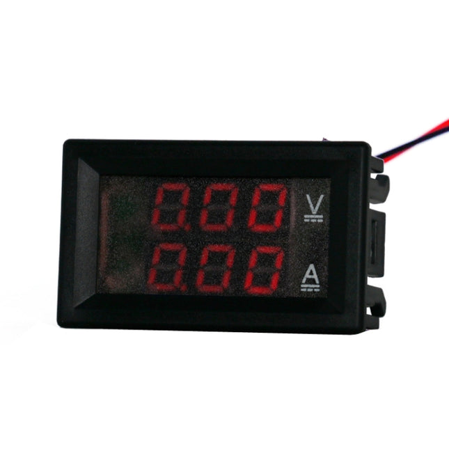 Dual-Display Voltage Current Meter Digital DC Voltage Meter, 10A (Red), 10A (Red Blue), 50A (Red), 50A (Red Blue)