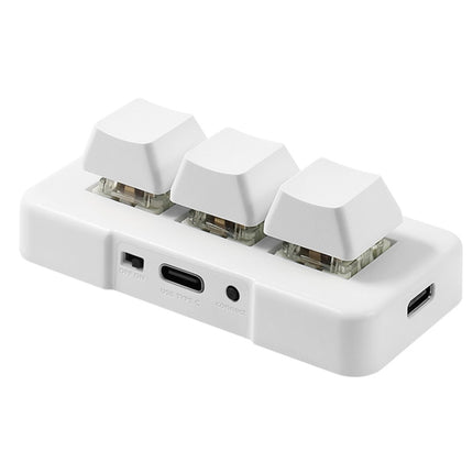 MK321 3 Keys Custom Keys Game Office PS Clip Macro Programming Keypad, Cable Length: 1.5m