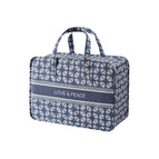 60x40x24cm / Blue Base White Flower