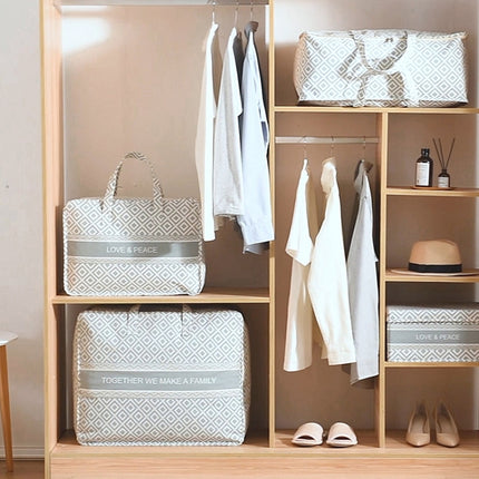 Portable Home Clothes Organizer Moving Bag, 50x35x20cm, 60x40x24cm, 60x50x28cm