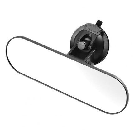 CZC-220 Car Strong Suction Cup Big Vision Flat Rearview Mirror