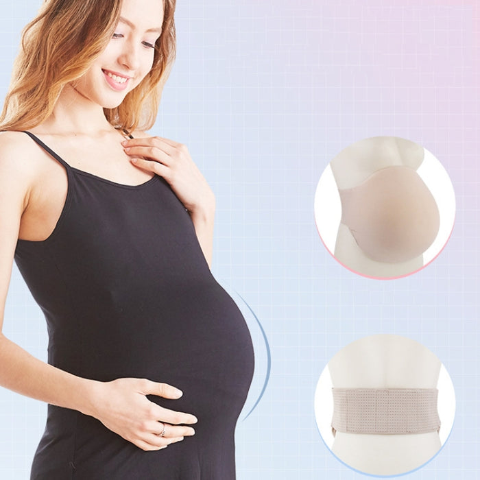 Memory Foam Pregnant Women Props Lightweight Breathable Simulation Belly, S, M, L