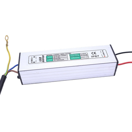 LED Flood Light Waterproof High Bay Light Constant Current Drive Power, 85-265V 50W
