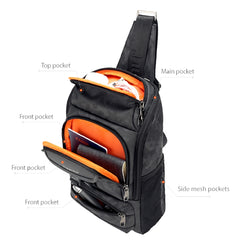 Tigernu T-S8182 Men Sports Chest Bag Waterproof Shoulder Bag
