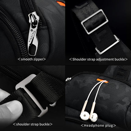 Tigernu T-S8182 Men Sports Chest Bag Waterproof Shoulder Bag