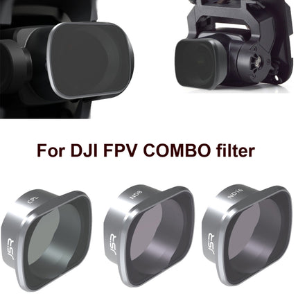 JUNESTAR  Drone Filters For DJI FPV COMBO ,Model:, MCUV, CPL, ND4, ND8, ND16, ND32, ND64, ND8PL, ND16PL, ND32PL, ND64PL, Night, Star, CPL+ND8+ND16, ND4+ND8+ND16+ND32, ND8/16/32/64PL, UV+CPL+ND4/8/16/32, UV+CPL+ND8/16/32/64+STAR+Night
