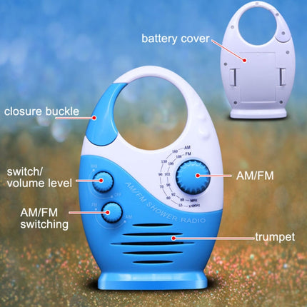 Sayin SY-950 Portable Waterproof Small Radio AM/FM Universal Band Elder Radio