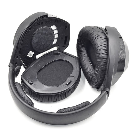 2 Stück Kopfhörer-Kopfhörer-Schutzpolster, für Sennheiser HDR RS165 175 (Proteinhaut), für Sennheiser HDR RS165 175 (Froschleder), für Sennheiser HDR RS185 (Froschleder)
