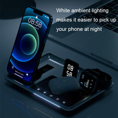 R11 4 In 1 30W Phone Wireless Charger with Ambient Light