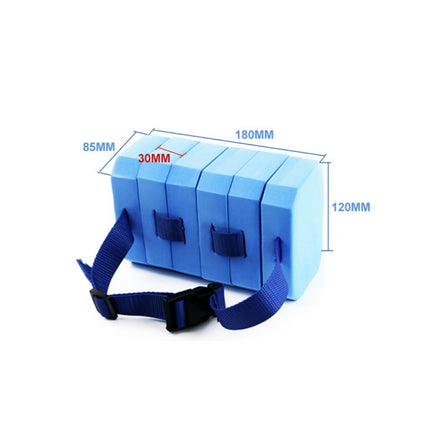 EVA Training Pool Foam Belt Adjustable Back Floating Foam Swimming Floating Waistband, Swimming Floating Waistband