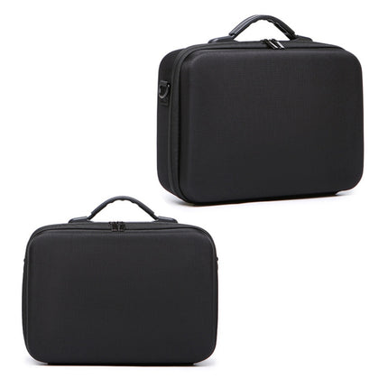 Drone Shoulder Messenger Bag Handbag for DJI Mavic Air 2/Air 2S, 1680 Nylon Black, PU Diamond Pattern Black