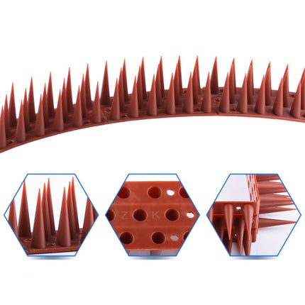Plastic Bird Repellent Thorns Fence Anti-climb Nails, Green, Grass Green, Transparent, Grey, Brown, Black, White, Brick Red