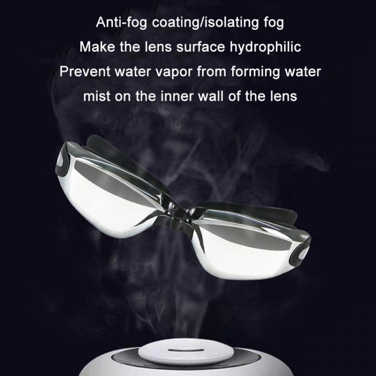 HAIZID HD Anti-fog Waterproof Myopia Swimming Goggles, Optical Black, Optical Blue, Optical Pink, Optical Gray, Plating Black, Plating Gray, Plating Blue, Plating Pink, Myopia 150 Degrees, Myopia 200 Degrees, Myopia 250 Degrees, Myopia 300 Degrees�����...