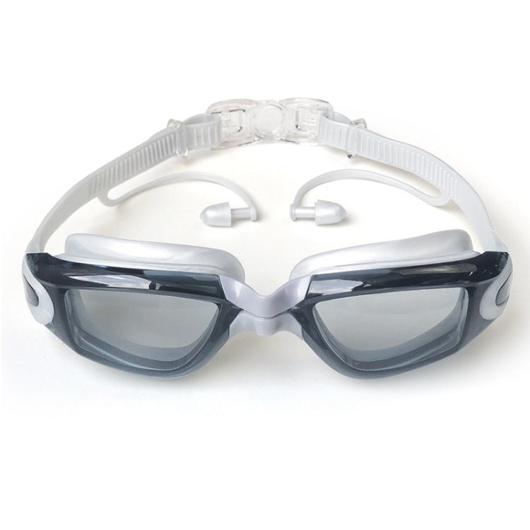 HAIZID HD Anti-fog Waterproof Myopia Swimming Goggles, Optical Black, Optical Blue, Optical Pink, Optical Gray, Plating Black, Plating Gray, Plating Blue, Plating Pink, Myopia 150 Degrees, Myopia 200 Degrees, Myopia 250 Degrees, Myopia 300 Degrees�����...