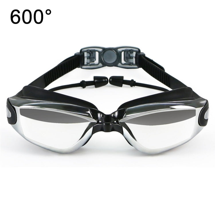 HAIZID HD Anti-fog Waterproof Myopia Swimming Goggles, Optical Black, Optical Blue, Optical Pink, Optical Gray, Plating Black, Plating Gray, Plating Blue, Plating Pink, Myopia 150 Degrees, Myopia 200 Degrees, Myopia 250 Degrees, Myopia 300 Degrees�����...