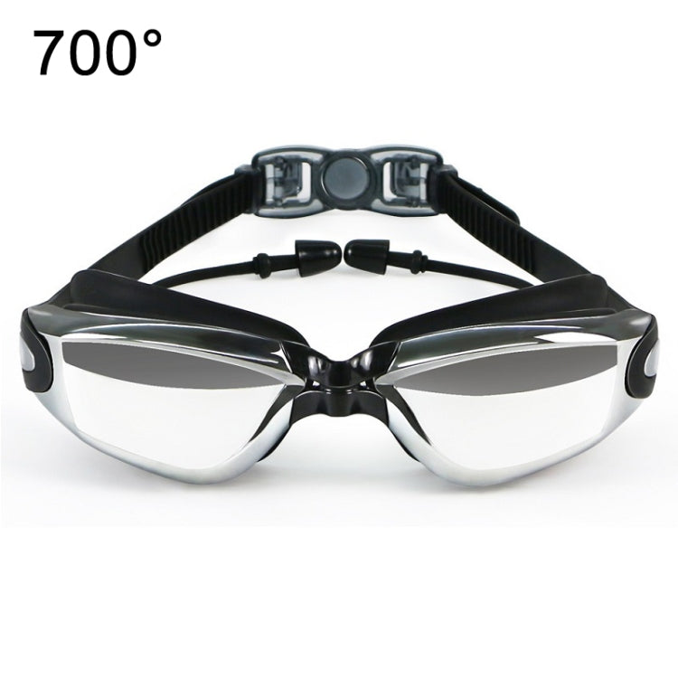 HAIZID HD Anti-fog Waterproof Myopia Swimming Goggles, Optical Black, Optical Blue, Optical Pink, Optical Gray, Plating Black, Plating Gray, Plating Blue, Plating Pink, Myopia 150 Degrees, Myopia 200 Degrees, Myopia 250 Degrees, Myopia 300 Degrees�����...