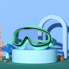 HD Transparent Swimming Goggles(Black Green) / Black Green