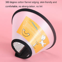 Pet Protective Headgear Cat And Dog Anti-Bite Collar After Cosmetic And Operation, Size: No.7/8cm, No.7, No.5, No.4, No.3
