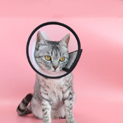 Kopfbedeckung für Haustiere, Anti-Biss-Halsband für Katzen und Hunde nach kosmetischen Eingriffen und Operationen, Größe: Nr. 7/8 cm, Nr. 6, Nr. 5, Nr. 4, Nr. 3