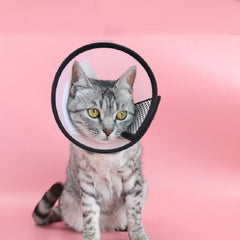 Pet Protective Headgear Cat And Dog Anti-Bite Collar After Cosmetic And Operation, Size: No.7/8cm, No.6, No.5, No.4, No.3