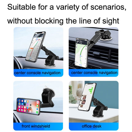 Telescopic Suction Cup Magnetic Suction Car Navigation Desktop Phone Bracket, Car Navigation Desktop Phone Bracket
