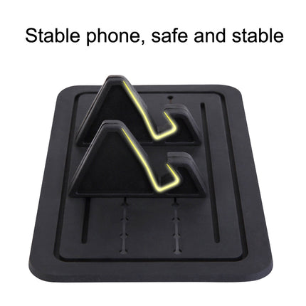 G01 Car Phone Holder Silicone Pad Center Console Tablet Holder, G01