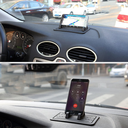 G01 Car Phone Holder Silicone Pad Center Console Tablet Holder, G01