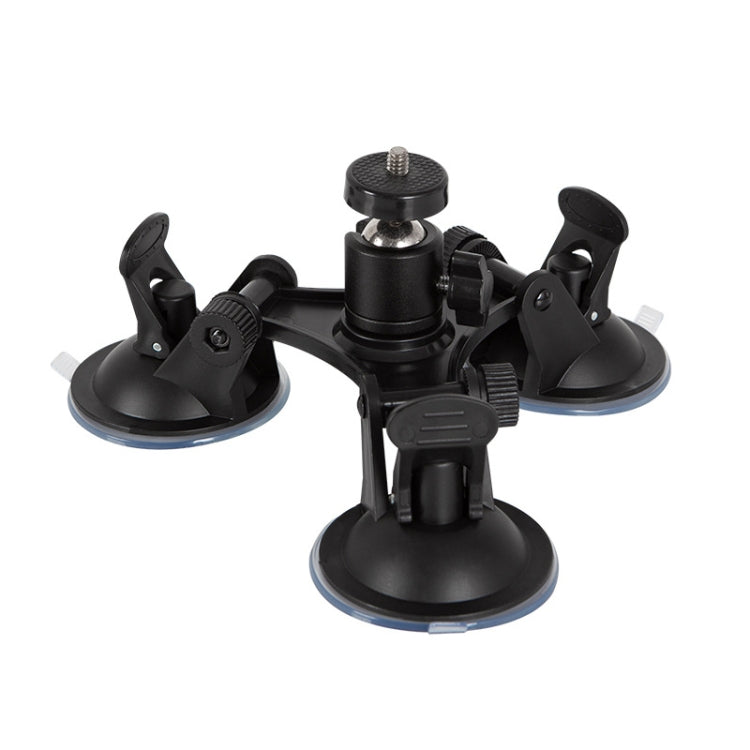 Car General Purpose Vehicle Bracket Suction Cup Fixed Glass Video Shooting Base, Suction Cup+PTZ, Suction Cup+PTZ+Gopro Screw, Suction Cup+PTZ+Phone Clip