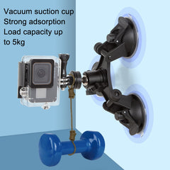 Car General Purpose Vehicle Bracket Suction Cup Fixed Glass Video Shooting Base, Suction Cup+PTZ, Suction Cup+PTZ+Gopro Screw, Suction Cup+PTZ+Phone Clip