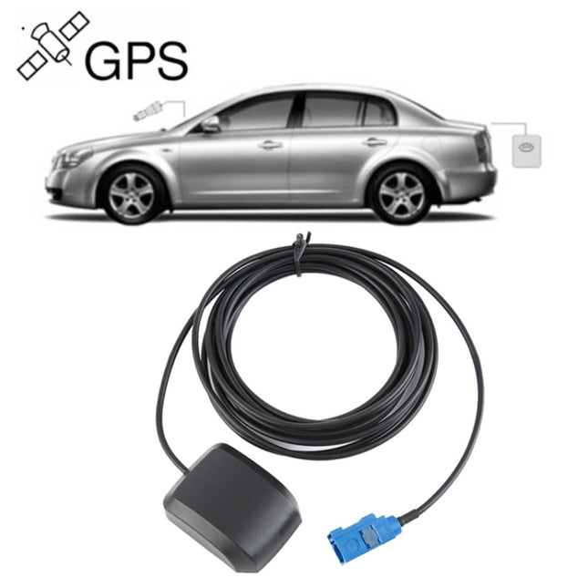 GPS-01 Car DVD Navigation GPS Satellite Antenna Amplifier SMA/FAKRA-C Interface, Magnetic Base