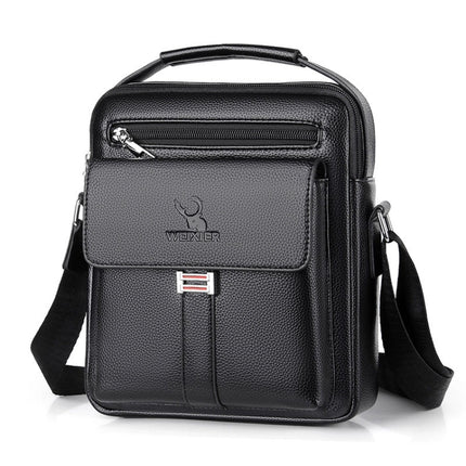 WEIXIER D244 Men Shoulder Bag Large Capacity Business Retro Messenger Bag