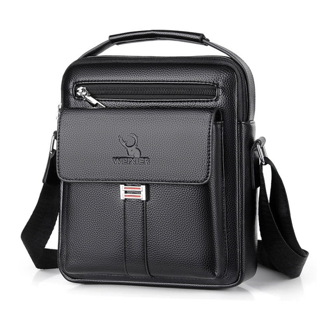 WEIXIER D244 Men Shoulder Bag Large Capacity Business Retro Messenger Bag