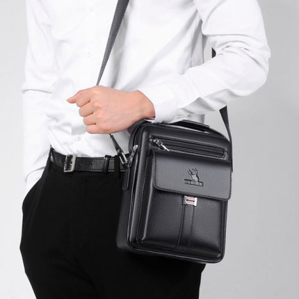 WEIXIER D244 Men Shoulder Bag Large Capacity Business Retro Messenger Bag