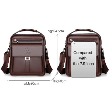 WEIXIER D244 Men Shoulder Bag Large Capacity Business Retro Messenger Bag