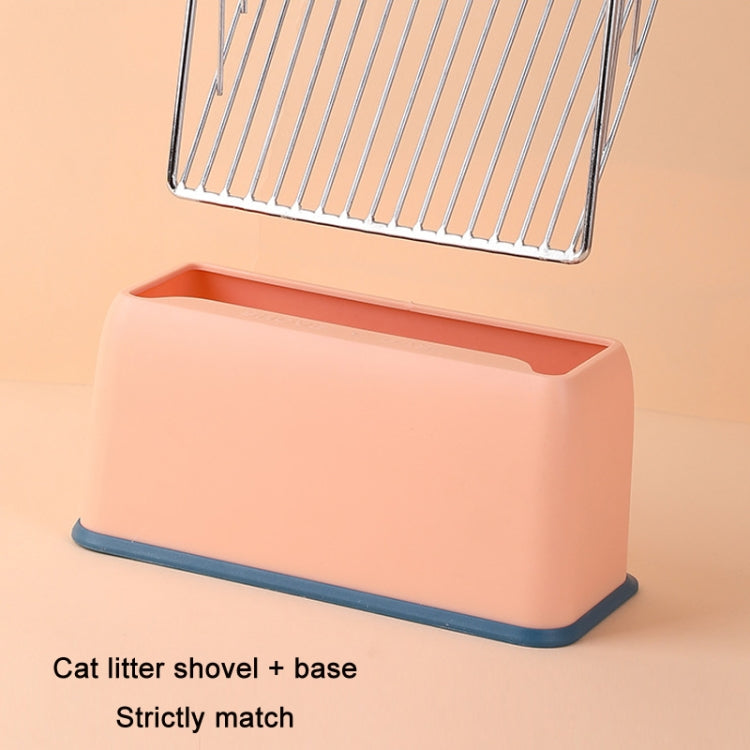 Metal Wooden Handle Cat Litter Remove Pet Cleaning Tool, Specification, Cat Litter Shovel, Base (Random  Color Delivery)