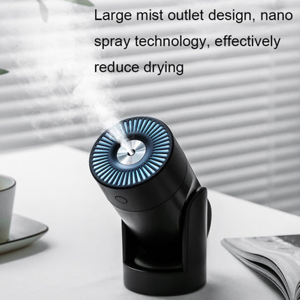L09 USB Plug-in Rotating Colorful Night Light Humidifier, White, Pink, Black