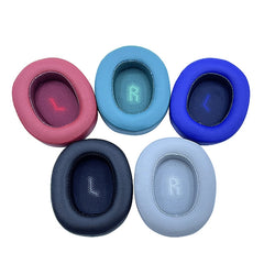 2pcs Headphone Cover Foam Cover for JBL E55BT, Color: Without LR, Black, Blue, Grey, Red, Green, Gray, Without LR, Velvet Thickened, Football Net Thickened