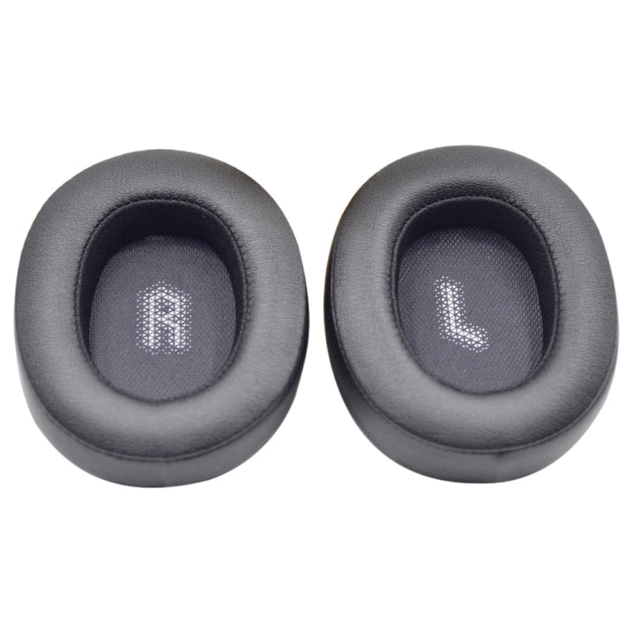2pcs Headphone Cover Foam Cover for JBL E55BT, Color: Without LR, Black