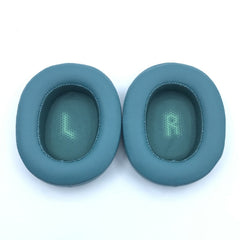 2 fundas de espuma para auriculares JBL E55BT, color: sin LR, negro, gris, verde