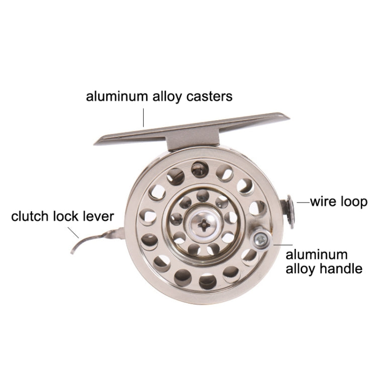 LEO 27757 Fast Reel Before Reeling Lever Brake Ice Fishing Reel, BLD 50 Right Hand, BLD 60 Right Hand