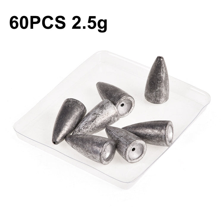 3 Bags LEO 27912 Lure Sea Rod Lead Drop Cast Fishing Sinker, Specification:, 2.5g, 3.5g, 5g, 7g, 10g